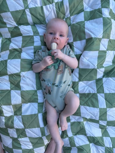 Customer photo review of Parker picnic rug