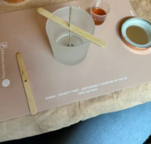Customer photo review of Aromatherapy Candle Making Workshop, SHOREDITCH LONDON - £49