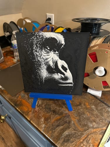 Customer photo review of Paper White PETG Filament 1.75mm