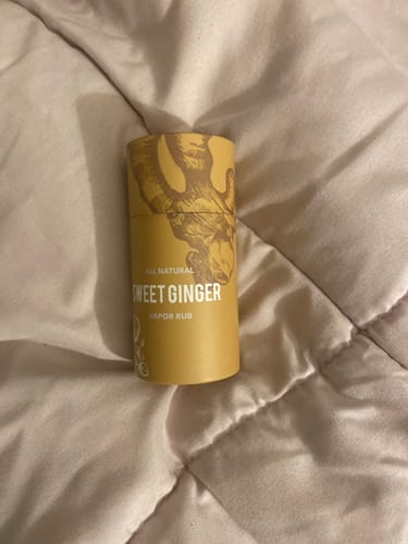 Customer photo review of North Carolina Sweet Ginger Rub