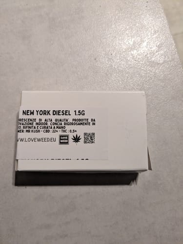 Customer photo review of New York Diesel • Indoor • CBD 22% • Mr Kush Selection