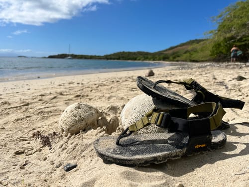 Customer photo review of Cairn Adventure Moss Green