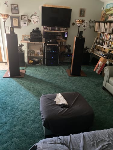 Customer photo review of Aperion DST Dual Firing AMT Ribbon Super Tweeter Speaker Pair