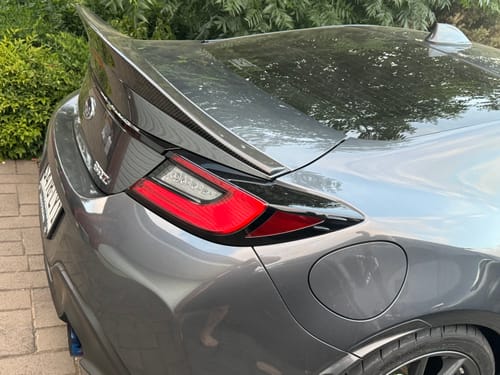 Customer photo review of TRD 'High Kick' Style Spoiler for Subaru BRZ (ZD8) / Toyota GR86 (ZN8) 22+ Carbon Fibre