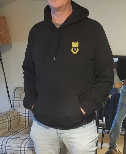 Customer photo review of Sweat à capuche - Napoléon 1er (discret)