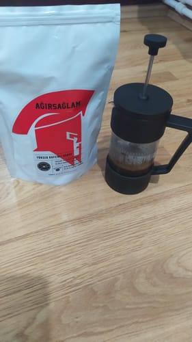 Customer photo review of Ağırsağlam French Press Seti