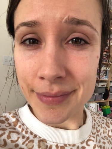 Customer photo review of Lavender Cloud Cream