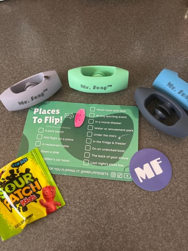 Customer photo review of Mr. Snap™ Silicone Fidget