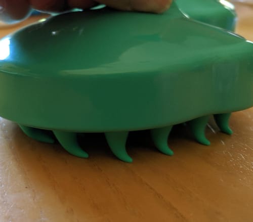 Customer photo review of Silicone Head Scalp Massage