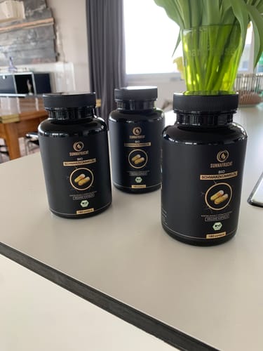 Customer photo review of BIO Schwarzkümmelöl Kapseln – 180 Stück - kaltgepresst & kalt verschlossen