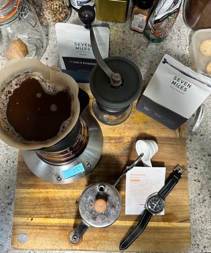 Customer photo review of Coffee Blend Sampler Pack