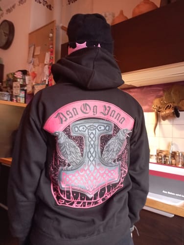 Customer photo review of Asa Og Vana - Unisex Hoodie