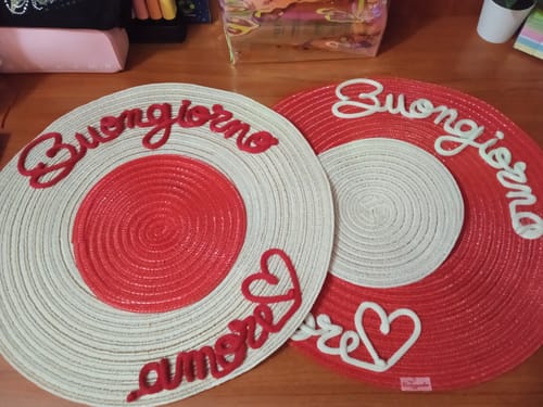 Rossana G. review of Tovaglietta Americana Personalizzata con Nome image 1 out of 1