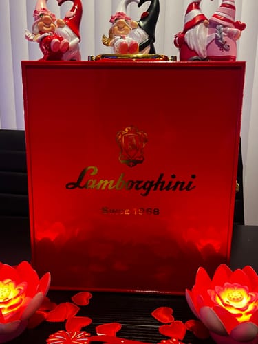 Customer photo review of Lamborghini: LUXE Red Collection with Gift Set | Valentine's Edition
