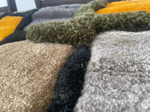 Customer photo review of The Spider — Cut & Loop Pile Tufting Machine