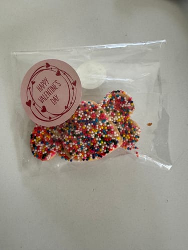 Customer photo review of Kid's Valentine Hearts (pack of 3)