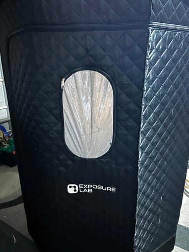 Customer photo review of ExposureLab® Steam Sauna (HeatLab®)