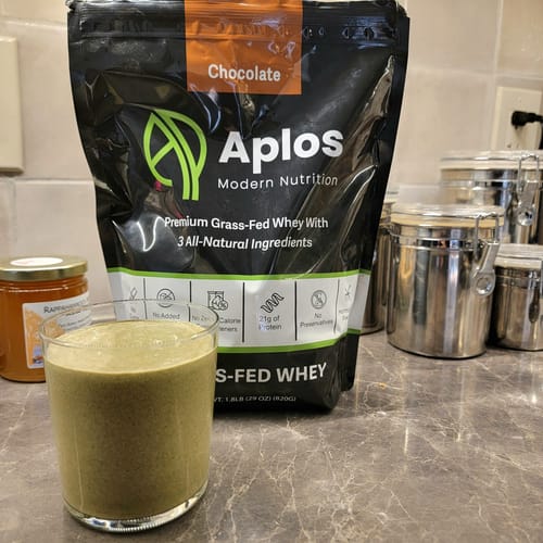 Customer photo review of Grass-Fed Whey