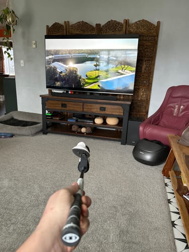 Customer photo review of DriVR Pro 3 - Adjustable VR Weighted Golf Club Handle Golfing Putter Accessory