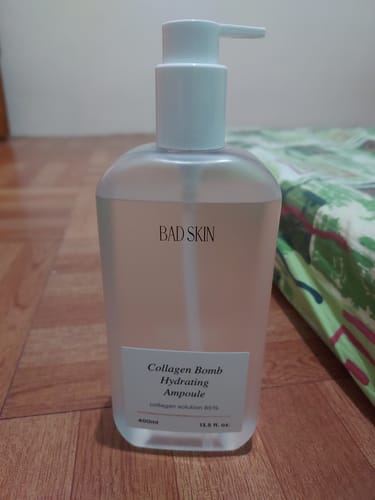 Customer photo review of Bad Skin™ Korean Collagen Bomb Hydrating Ampoule