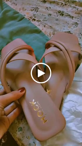 Customer video review of Core Sole Slides (Tea-Pink)
