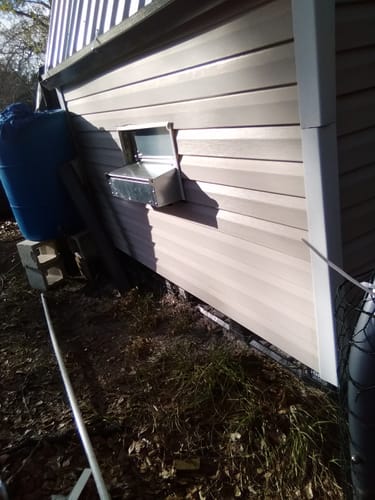Customer photo review of Small (24") Reversible Rollout Nest Box (Up to 20 Hens) - Premium Grade - Ready to Ship!