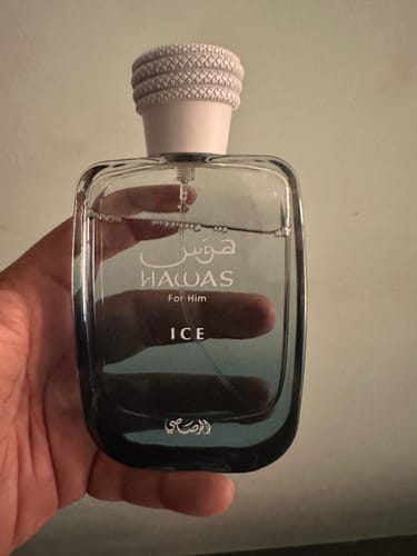 Customer photo review of Rasasi Hawas Ice Eau De Parfum For Men (2023 New Release)