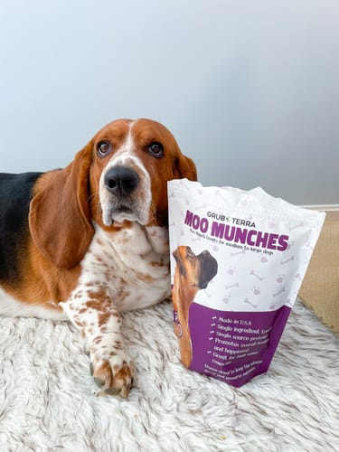 Customer photo review of GrubTerra Dog Treats