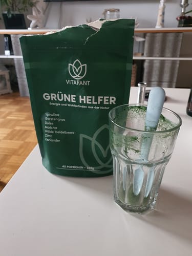 Customer photo review of Grüne Helfer - Entgiftungspulver
