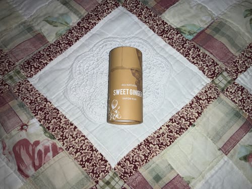 Customer photo review of North Carolina Sweet Ginger Rub