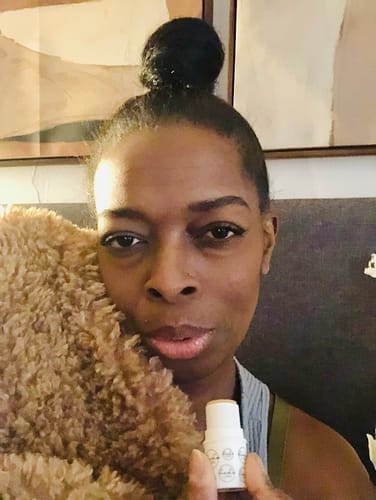 Customer photo review of La La Lips - Moisturizing Lip Balm