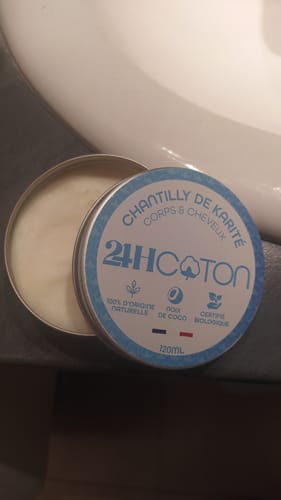 Customer photo review of Chantilly de Karité (120ml) | Noix de Coco