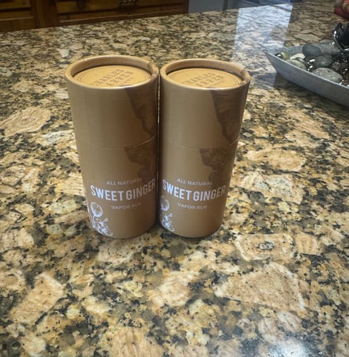 Customer photo review of North Carolina Sweet Ginger Rub