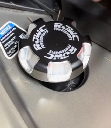 Customer photo review of Billet Gas Cap 3