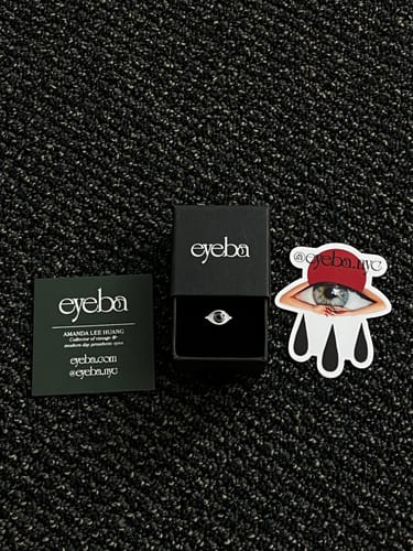 Customer photo review of Custom Mini Eye Ring