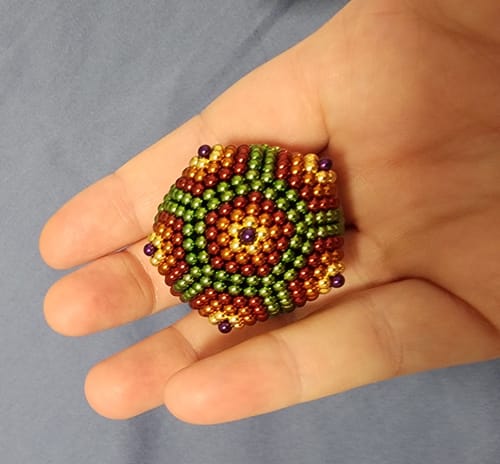 Customer photo review of SPEKS SPECTRUM RAINBOW Magnetic balls