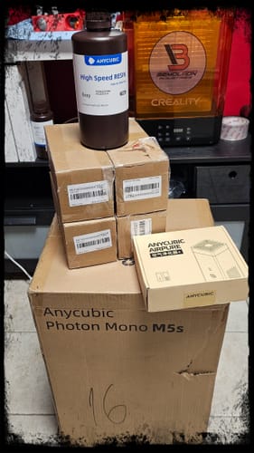 Customer photo review of Anycubic Photon Mono M5s