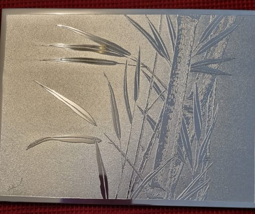 Customer photo review of Placemat - Bamboo
