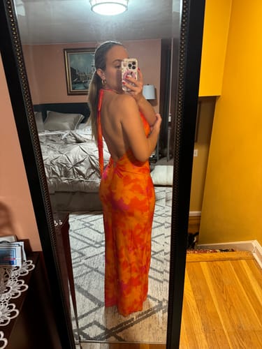 Customer photo review of The Kaia Dress / Flora