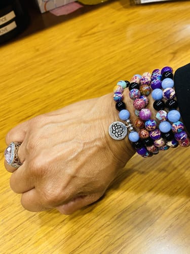 Customer photo review of Lilia Jaspis - Mala Kette