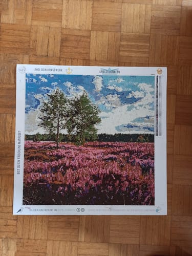 Customer photo review of Dein Wunschmotiv - als Diamond Painting (eckige Steine)