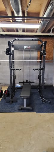 Customer photo review of Major Fitness PLM03 All-In-One Home Gym Power Rack
