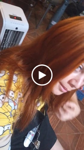 Customer video review of Henna Jamila Hair (Cobrizo 👩🏼🦰)
