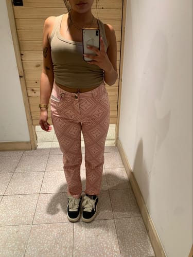 Customer photo review of Pants Frost Pink