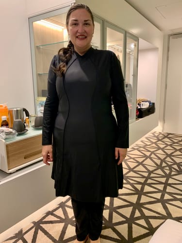 Customer photo review of Swim Tunic Set - Black