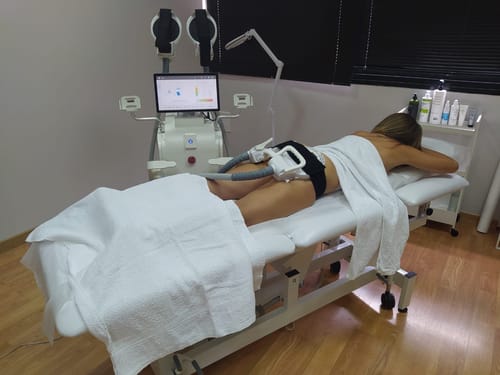 Customer photo review of EMShape® Neo Android Body Contouring Machine