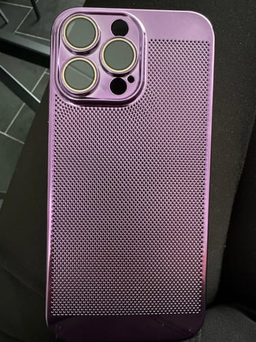 Customer photo review of Breath Case | Wärmeableitendes Case