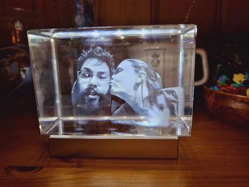 Customer photo review of Rektangulær krystallkube, 7 størrelser