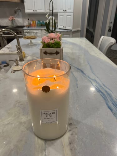 Customer photo review of Big Ass Candle (300 oz, 750-1k hours)