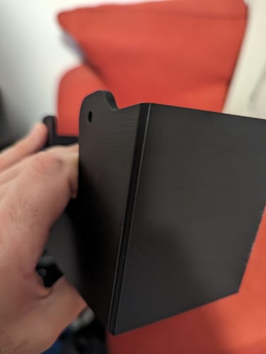 Customer photo review of Matte Black PETG Filament 1.75mm 1kg